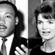 Martin Luther King Jr; Jacqueline Kennedy (William H. Alden; CBS Photo Archive/Getty)